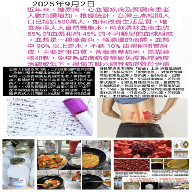 糖尿病、心血管疾病及腎臟病 糖尿病、心血管疾病及腎臟病