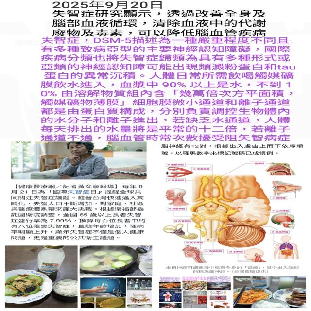 失智症歸類為具有多種形式 失智症歸類為具有多種形式