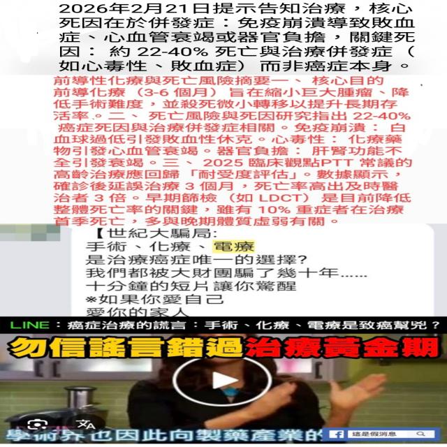 前導性化療與死亡風險摘要