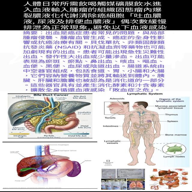 出血是癌症患者常見的問題